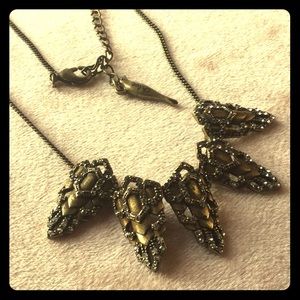 C+I Deco Cascade Petite Collar Necklace